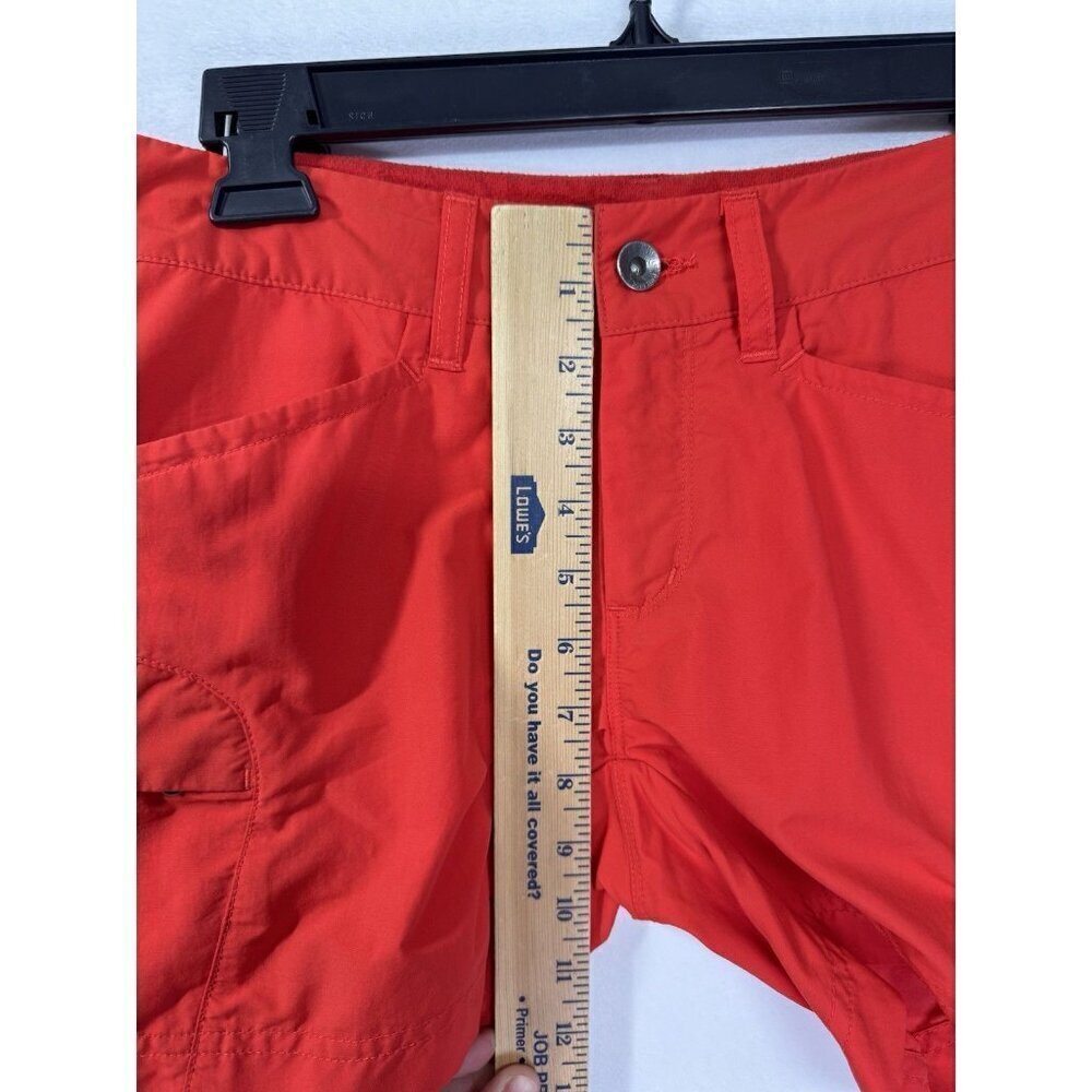 Marmot Arch Rock Nylon Shorts Womens 6 Orange Red 4.5” Lightweight Cargo Outdoor - Picture 9 of 10